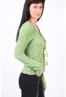 Women Blouse Vero Moda Vmregitle Shortie Green